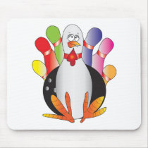 Turkey Bowl Mouse Pads