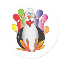 Turkey Bowl stickers