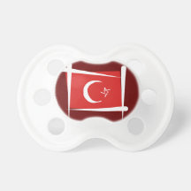 Turkey Brush Flag Pacifier