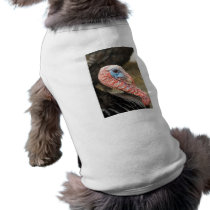 Turkey Close-Up Doggie Tee Shirt