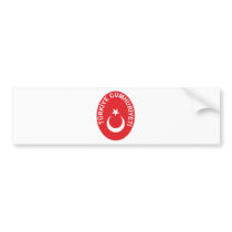 Turkey coat of arms bumper stickers by sergemayifuila Turkey coat of arms bumper stickers