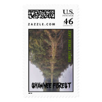 Turkey Creek Lake, SHAWNEE FOREST postage