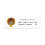 Turkey Custom Return Address Labels