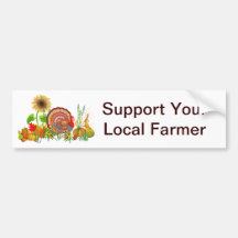 Turkey Day Bumper Sticker