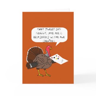 Turkey Day card