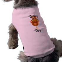 Turkey Day Dog Shirt pet clothing