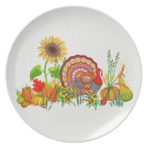 Turkey Day Plate
