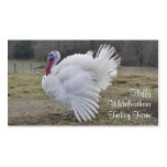 Turkey farm business card business cards
