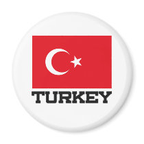 Turkey Flag Magnet
