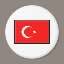 Turkey Flag magnets