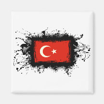 Turkey Flag Magnet