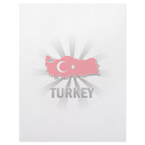 Turkey Flag Map 2.0 Customized Letterhead