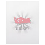 Turkey Flag Map 2.0 Customized Letterhead
