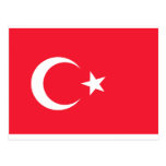 Turkey Flag Postcard