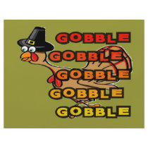 Turkey gobble thanksgiving dinner stuffing flyers