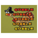 Turkey gobble thanksgiving dinner stuffing flyers