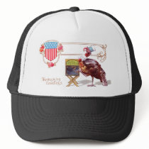 Turkey & Hurdy Gurdy Trucker Hats