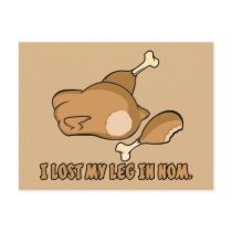 Turkey: I lost my leg in Nom postcards