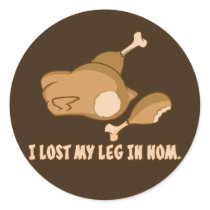 Turkey: I lost my leg in Nom stickers