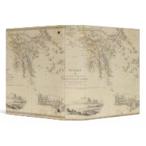 Turkey III Southern Greece and Candia Vinyl Binder