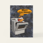 Turkey In Hiding Thanksgiving Card