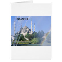 Turkey Istanbul Blue Mosque (St.K) Greeting Card