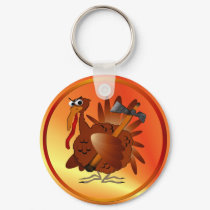 Turkey Keychain by Lotacats Turkey Keychain