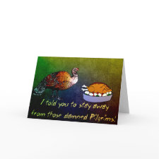 Turkey Lament card