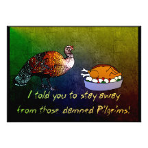 Turkey Lament Personalized Invitations
