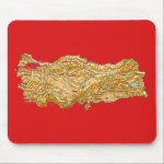 Turkey Map Mousepad