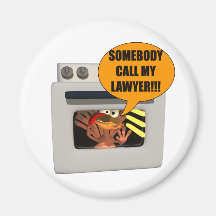 Turkey Need Lawyer Fridge Magnets