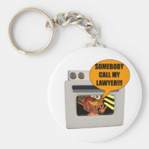 Turkey Need Lawyer Keychain