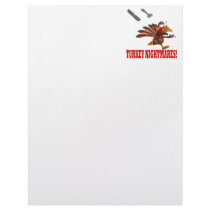 Turkey Nightmares Customized Letterhead