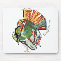 Turkey Picasso mousepads by pattigrafx Turkey Picasso mousepads