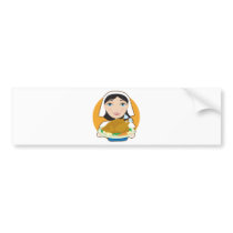 Turkey Pilgrim bumper stickers by mariabellimages Turkey Pilgrim bumper stickers