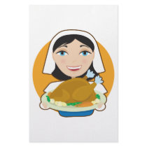 Turkey Pilgrim stationery by mariabellimages Turkey Pilgrim stationery