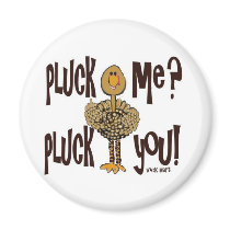 Turkey Plucker Refrigerator Magnet
