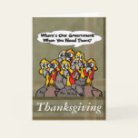 Turkey Politics Thanksgiving Card