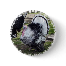 Turkey Round Button