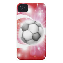 Turkey soccer flag iPhone 4 case