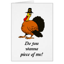 Turkey Thanksgiving Card