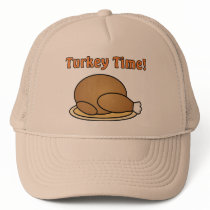 Turkey Time Thanksgiving Hat
