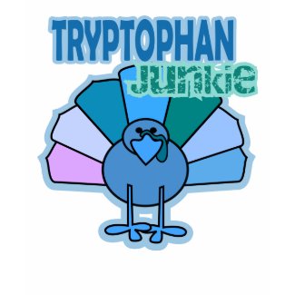 Turkey Tryptophan Junkie Thanksgiving Design shirt