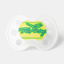 Turkey,Turkiye,Turkish Logo,Lime Green,Yellow,Blue Pacifier