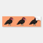 Birdorable Turkey Vulture Bumper Sticker