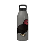 Birdorable Turkey Vulture Water Bottle