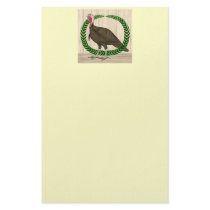 Turkey Wreath stationery