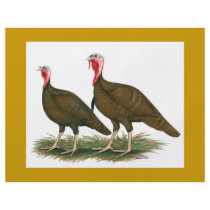 Turkeys:  Chocolate Flyer Design