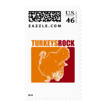 Turkeys Rock  #2 Stamp