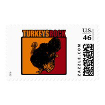 Turkeys Rock Stamps